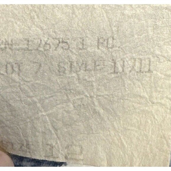 VTG Alison J. Midi Dress Womens Sz 12 Blue White Plaid 3/4 Sleeve Cottagecore - Picture 14 of 16